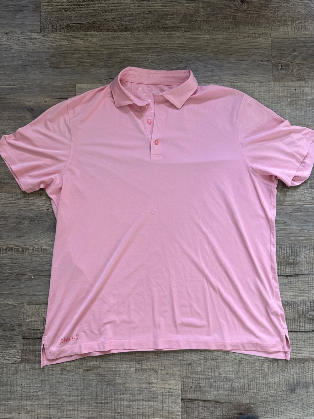 johnnie-O Soft Pink Polo Shirt